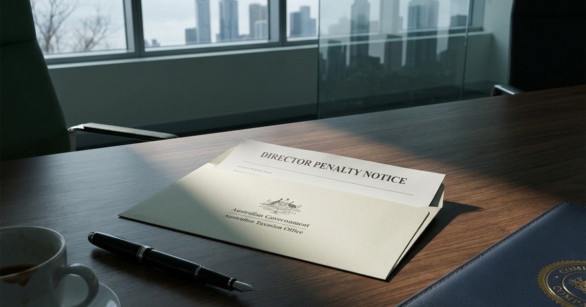 Director Penalty Notices: How Unpaid PAYG, GST and Super Become Personal Liability for Startup Directors